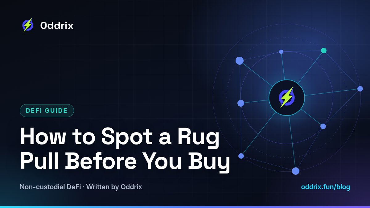How to Spot a Rug Pull Before You Buy – Oddrix guides